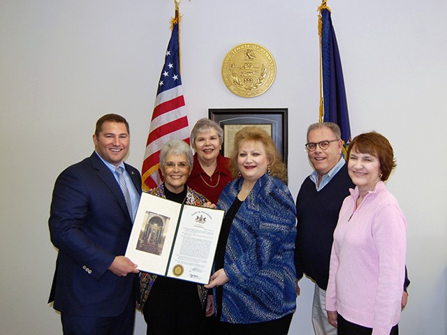 Our State Senator, Guy Reschenthaler, presented a citation for our 50th anniversary.
