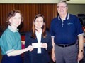 Presentation of the donation to Habitat for Humanity from the Spring Show 2003 proceeds.