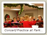 Concert/Practice at Parkside Manor