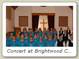 Concert at Brightwood Christian Church