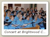 Concert at Brightwood Christian Church