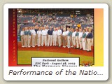 Performance of the National Anthem 2003