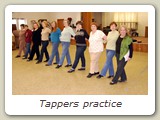 Tappers practice