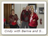 Cindy with Bernie and Sandi