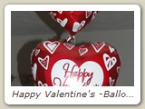 Happy Valentine's -Balloons 